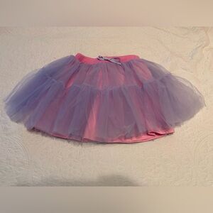 Love & Grow Pink and Purple Tulle Skort